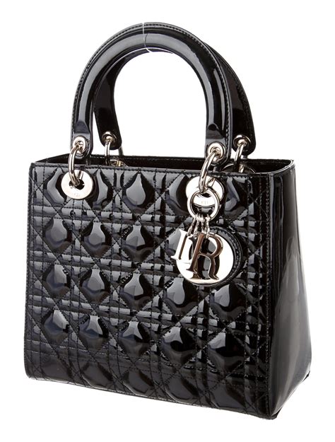 dior handbags matte black|lady Dior Black cannage bag.